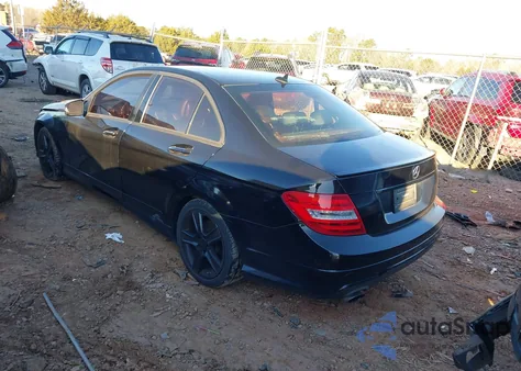 2012 Mercedes-Benz C 250 Sport from USA, damaged, VIN WDDGF4HB3CR218403